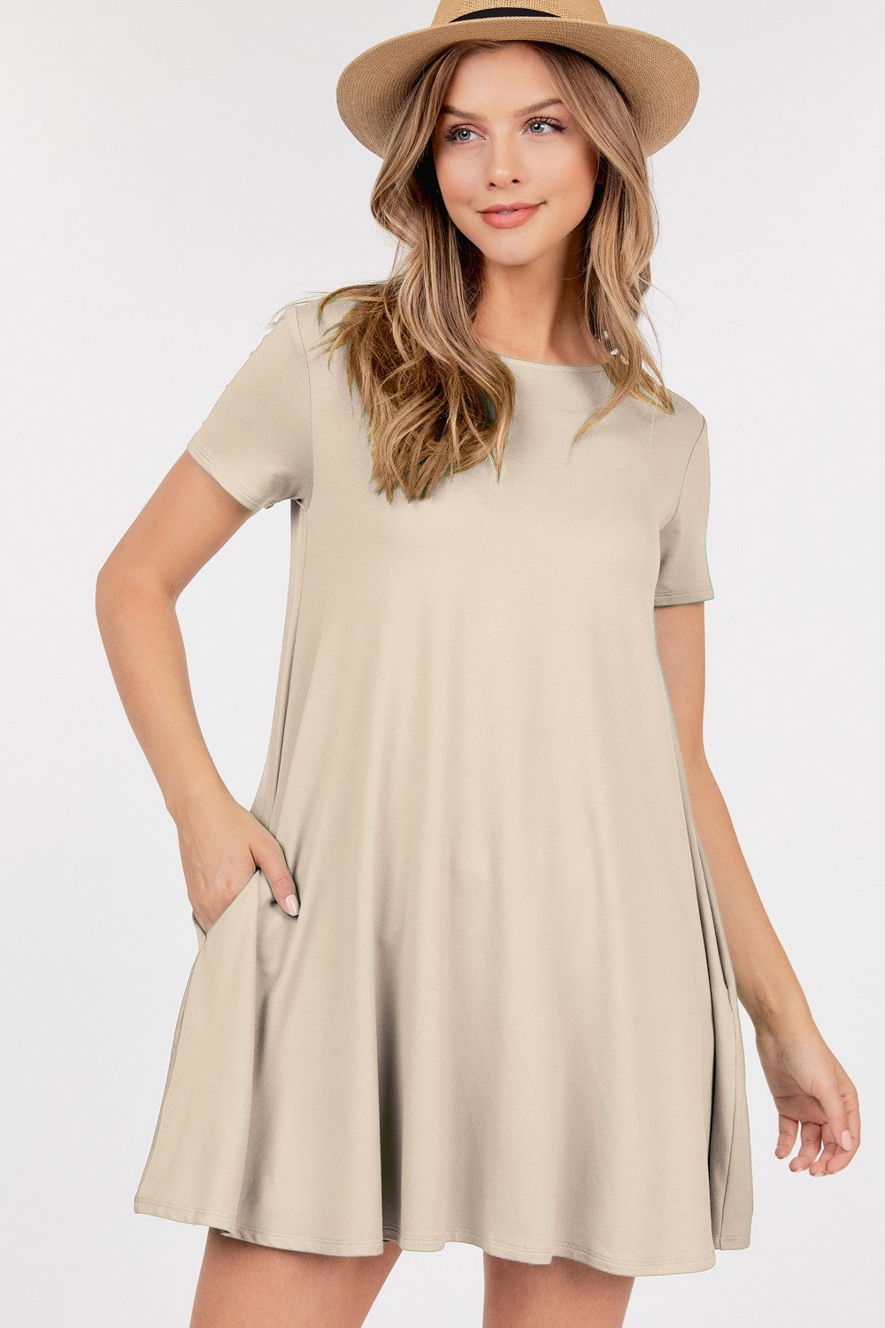 Pocketed Tunic Top